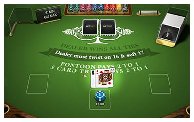 Du kan spille pontoon online, og det hjælper dig, hvis du læser vores blackjack guide her