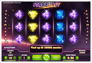 En prøveudgave af slottet Starburst