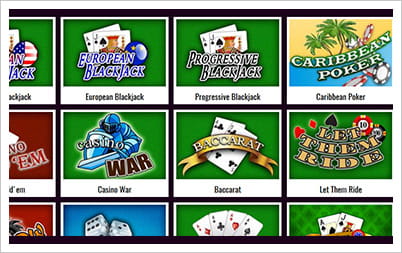 Sådan ser det ud direkte på en casino hjemmeside med baccarat