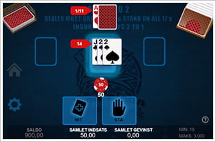 Alle gode online casinoer har også mindst et blackjack spil, og tit finder du mange forskellige varianter